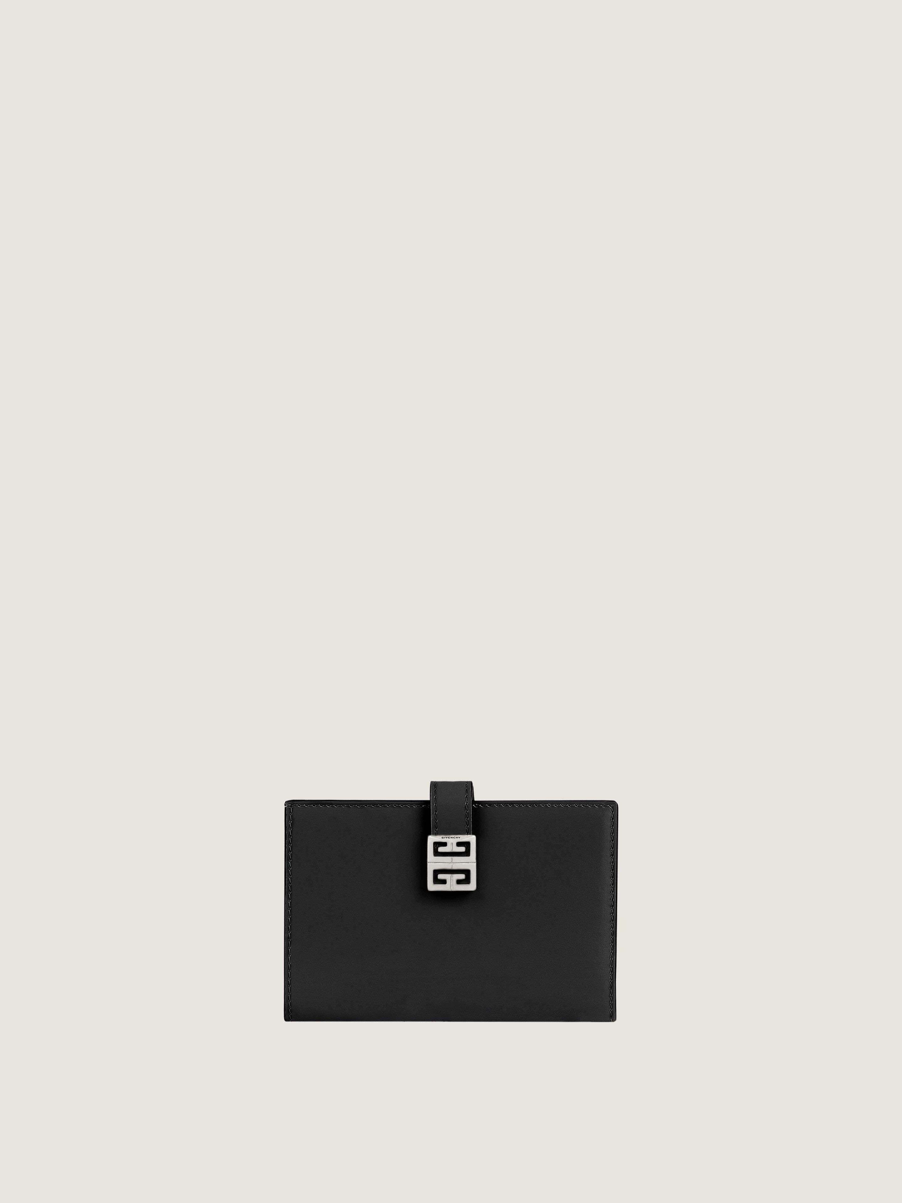 4G wallet in Box leather
